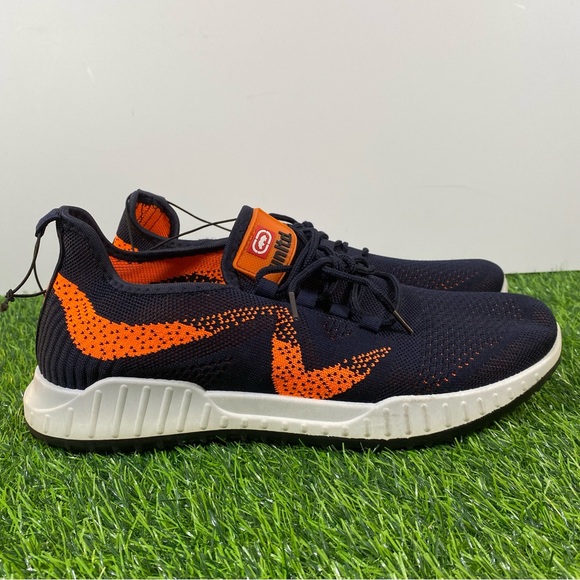 Mens Ecko Unltd Mesh Sneakers Stylish Blue and Orange Size 11 - Picture 1 of 9